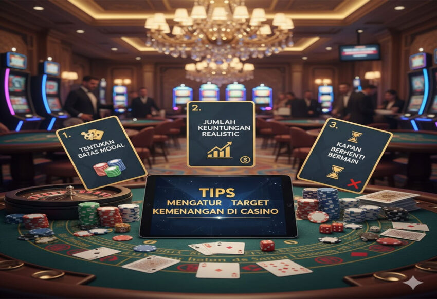 Tips Mengatur Target Kemenangan di Casino