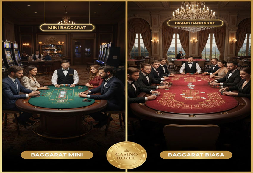Baccarat Mini vs Baccarat Biasa