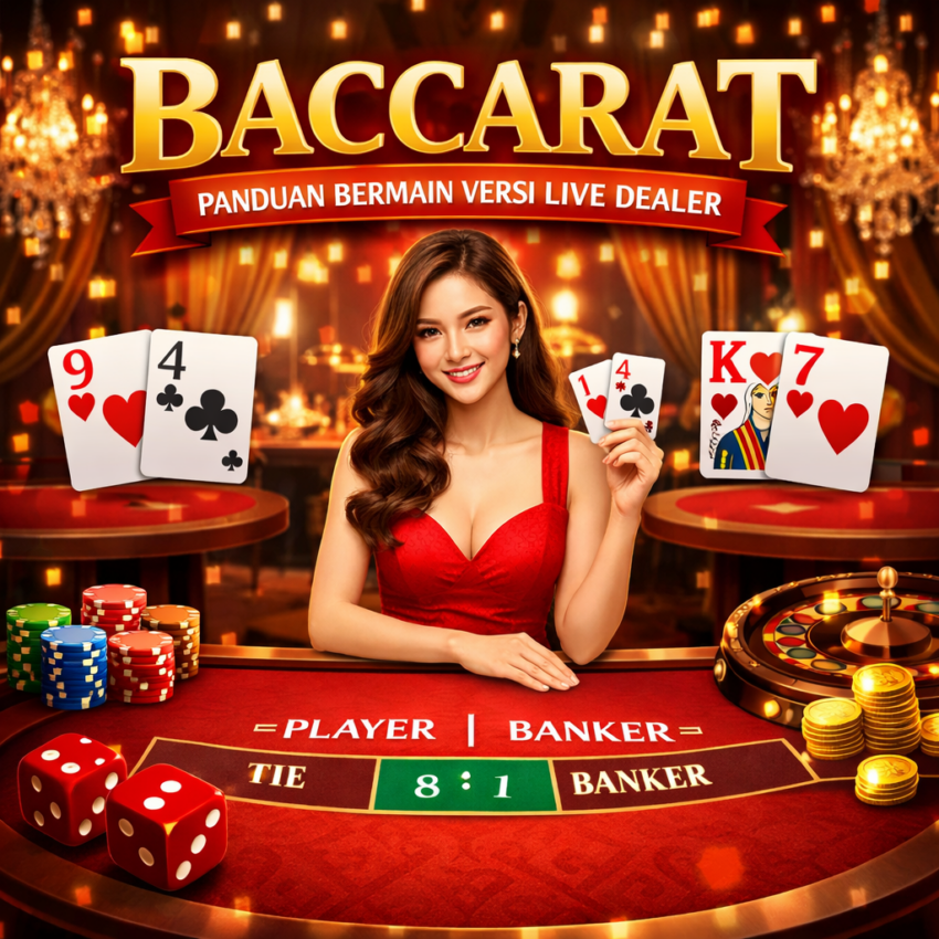 Baccarat: Panduan Bermain Versi Live Dealer